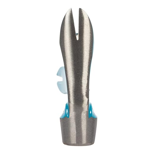 OX Tools 12" Cats Paw Nail Puller Tool with Unique Hammer Head Pry Bar - Cats Paw with Rubber Grip, Polished Beveled Claws - Forged Steel Design - Saca Clavos De Carpintero