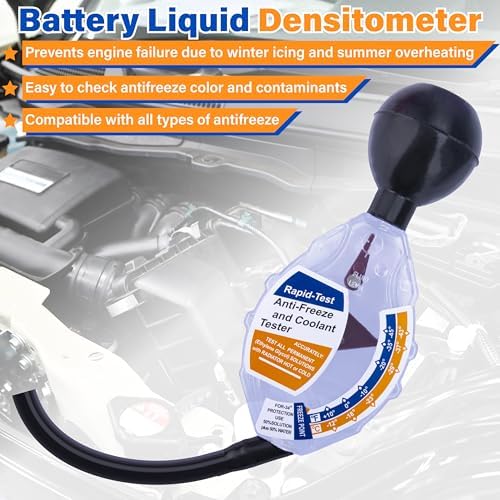 ecocstm Antifreeze Coolant Tester, °C and °F Display Dial Type