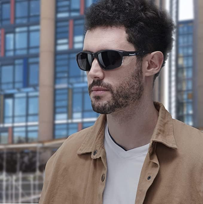 ProtectX Classic Safety Glasses, Anti-Fog Scratch Resistant Lenses