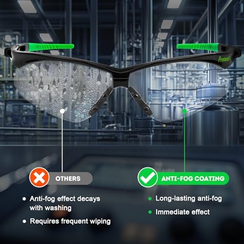 ProtectX Safety Glasses for Men & Women, Safety Sunglasses