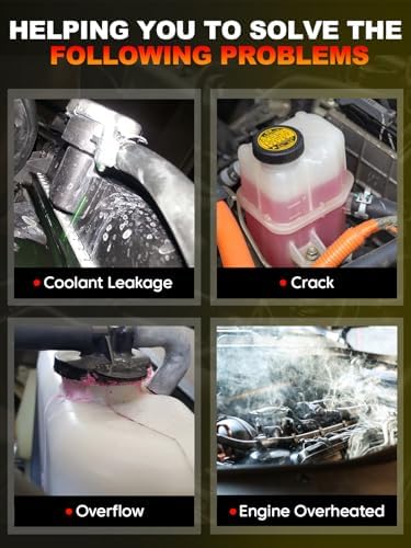 603-955 Engine Coolant Overflow Reservoir Tank with Cap