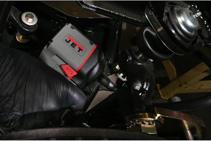JET 3/8-Inch Stubby Impact Wrench, 430 ft-lbs, 8500 RPM (JAT-125)