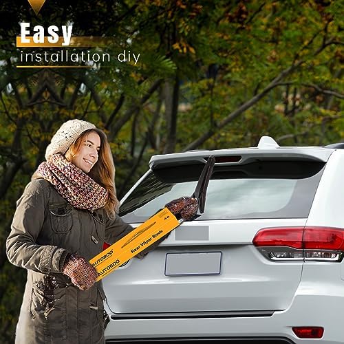 AUTOBOO 16" Rear Wiper Blade Replacement for Lexus RX350 RX450h RX350L