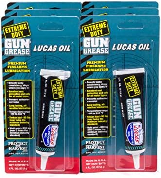 Lucas Oil 10889-6 Extreme Duty Gun Grease Case (6 x 1oz.), 1 Pack
