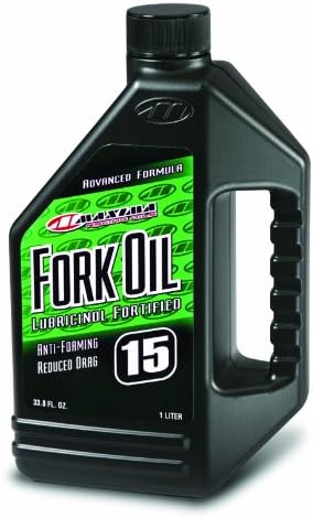Maxima Racing Oils 56901-3PK Fork Oil Standard Hydraulic 15w 1L Bottle, 3-Pack
