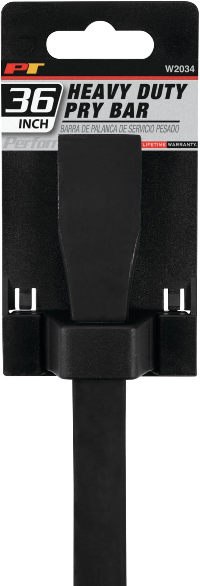 Performance Tool W2034 36-Inch Heavy Duty Black Oxide Finish Pry Bar