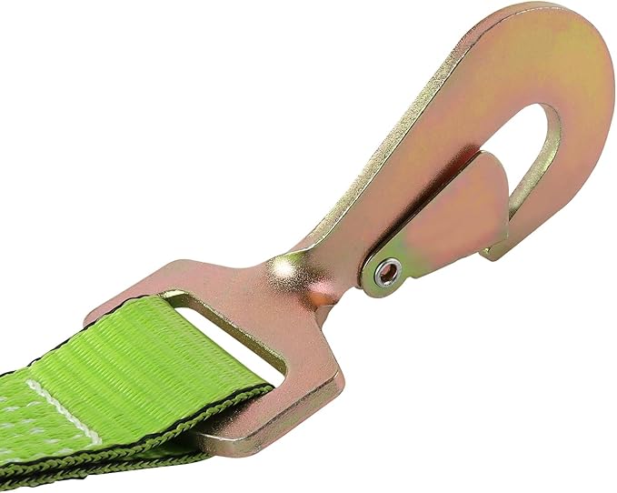V-Bridle Strap 2" x 4' w/Snap Hooks w/Cordura Sleeve and 2 Pack 2"x 36" Axle Straps, D Ring Middle, for Car Hauler, Rollback, Flat Bed, Tow Truck, Wreck & Recovery