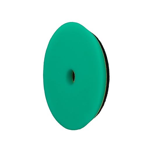 Maxshine 6" Universal Polishing Foam Pad for Cutting – Low Profile Hook & Loop Pad with Rubber Backing – Compatible with Long Throw DA Polishers – EVA Foam for Heat & Pressure Absorption