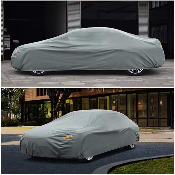 Kayme Heavy Duty Car Cover Custom Fit Subaru WRX Waterproof All Weather for Automobiles, Full Exterior Covers Sun Rain UV Protection.(Deliver About 3-10 Days)