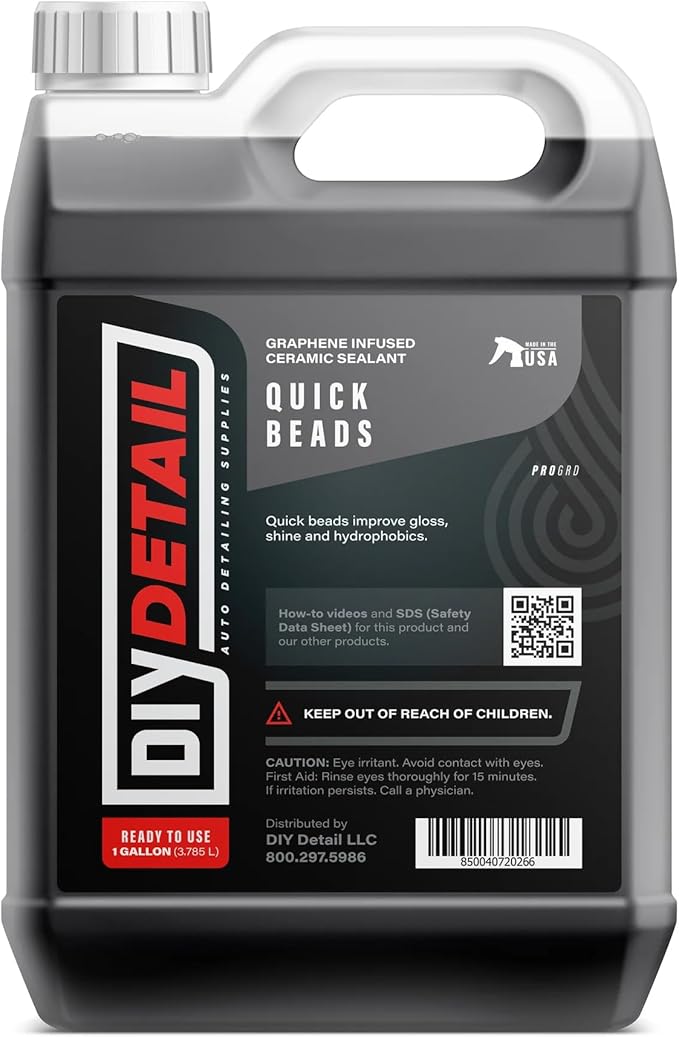 DIY Detail Quick Beads Graphene Infused Spray Sealant (128 Fl Oz (Gallon))