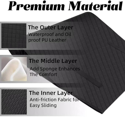Heavy Duty Rolling Creeper Mat, 58"X28" Foldable Anti-Slip Garage Pad with Storage Bag, for Low Clearance Car Repair, Truck Maintenance - All-in-One Mat for Garage, Roadside, Muddy Conditions