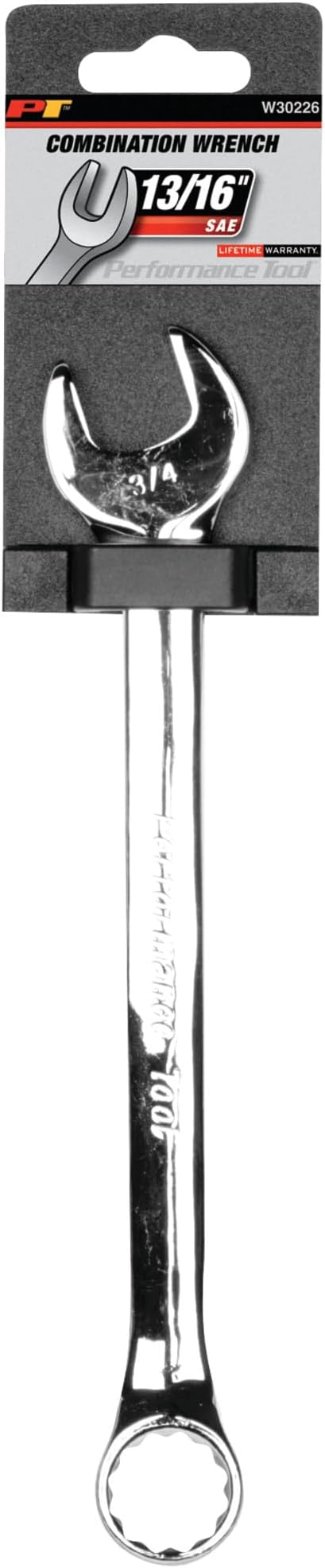 Performance Tool W30226 Combo Wrench, 13/16-Inch