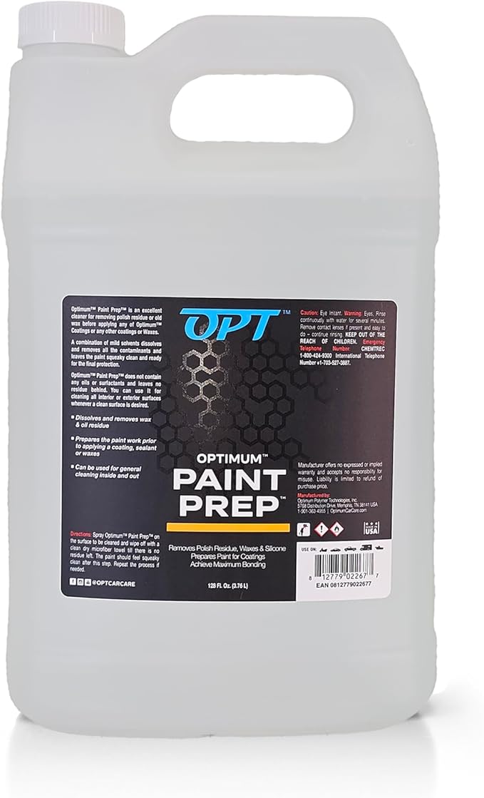 Optimum Paint Prep - Panel Prep Solution for Ceramic Coating Application (1 Gallon)