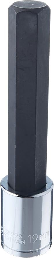 Williams JHW35299 1/2" Drive Hex Long Bit Socket, 19mm