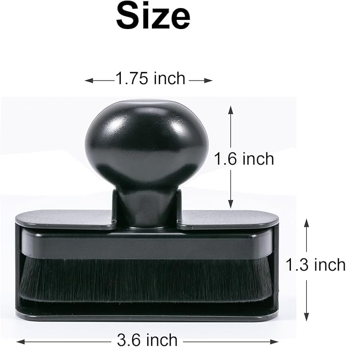 UNIMEIX Tire Shine Applicator Brush Large Vegan Tire Shine Brush with Storage Stand for Vehicles Tire Shine Polish Wax and Car Wash