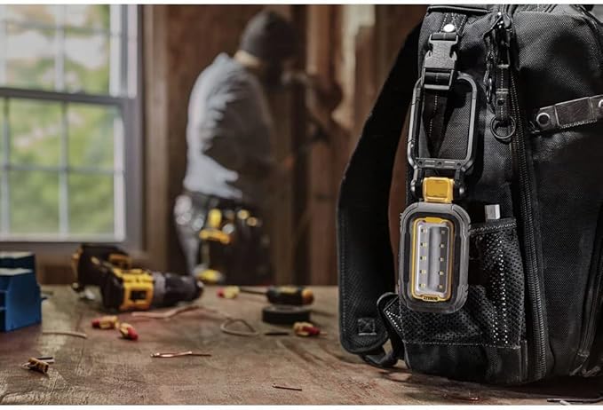 DEWALT LED Light, Powerful and Compact Work Light, Magentic Handle, USB-C Rechargeable (DCL182)