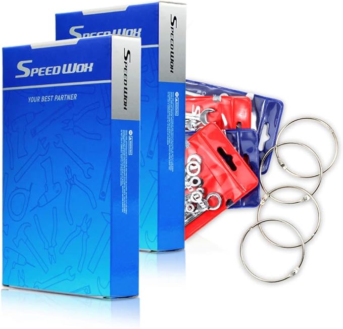 SPEEDWOX Small Wrench Set, 4mm-11mm, 5/32-7/16 Inch, Angled Box End, High Carbon Steel, 2 Mini Wrenches, 2 Metric Wrenches, Storage Pouches