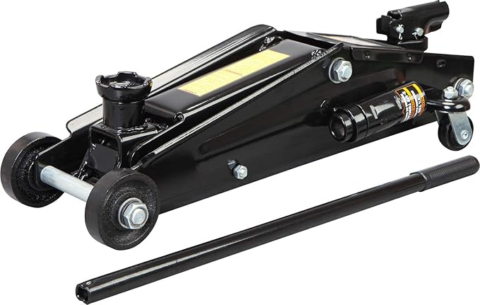 Torin T83006W Blackjack Hydraulic Trolley Service/Floor Jack (Fits: SUVs and Extended Height Trucks): 3 Ton (6,000 lb) Capacity, Black