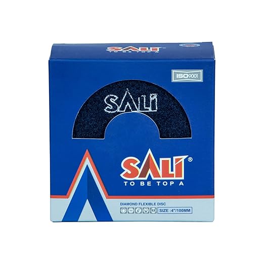 Sali 10 Pack Diamond Polishing Pads 4 Inch Wet Granite Stone Polish Pad Kit for Drill, Grinder, Polisher Polishing Pad for Concrete Marble Stone Countertop Quartz 300 Grit