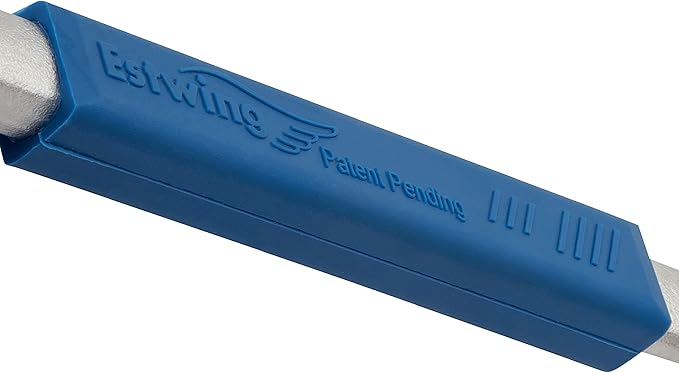 ESTWING Pro Claw Moulding Puller - 10" Pry Bar with Forged Steel Construction & No-Slip Cushion Grip - MP250G