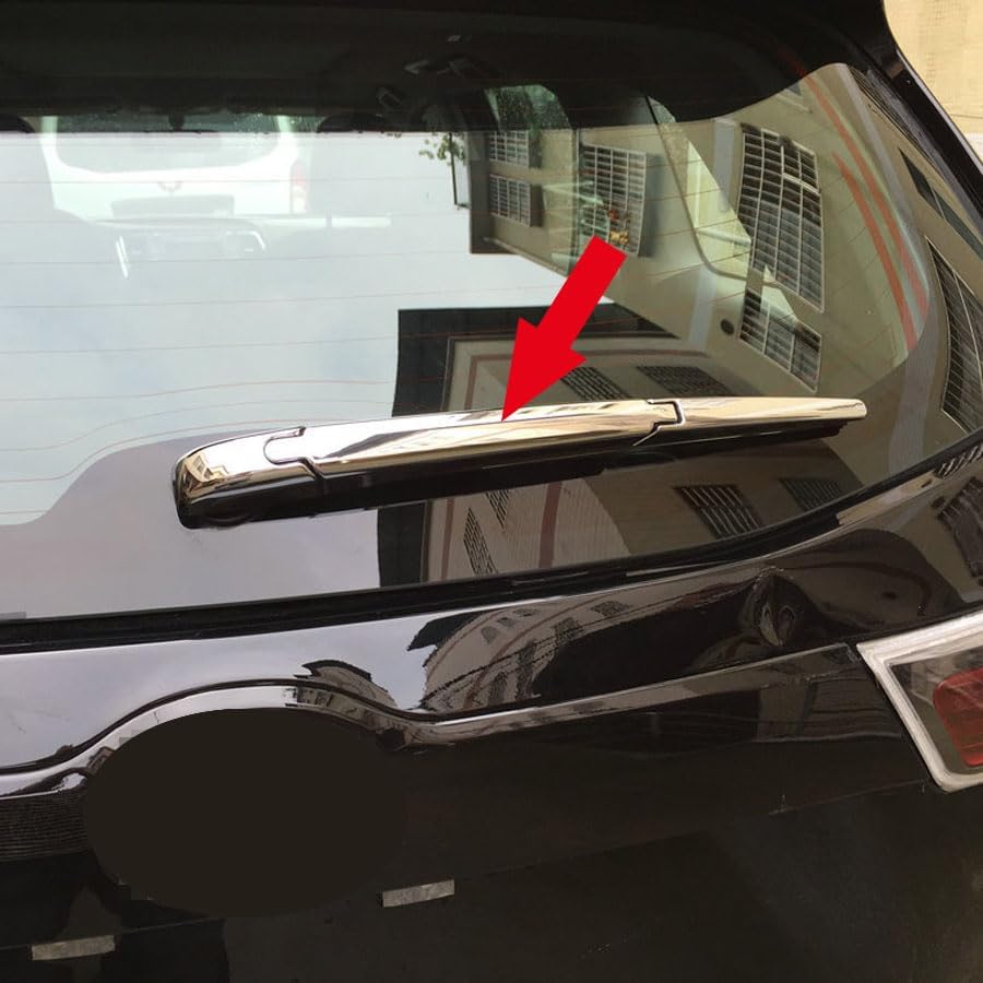 Beautost Fit For Toyota Highlander 2015 2016 2017 2018 2019 Chrome Rear Back Window Wiper Cover Trim