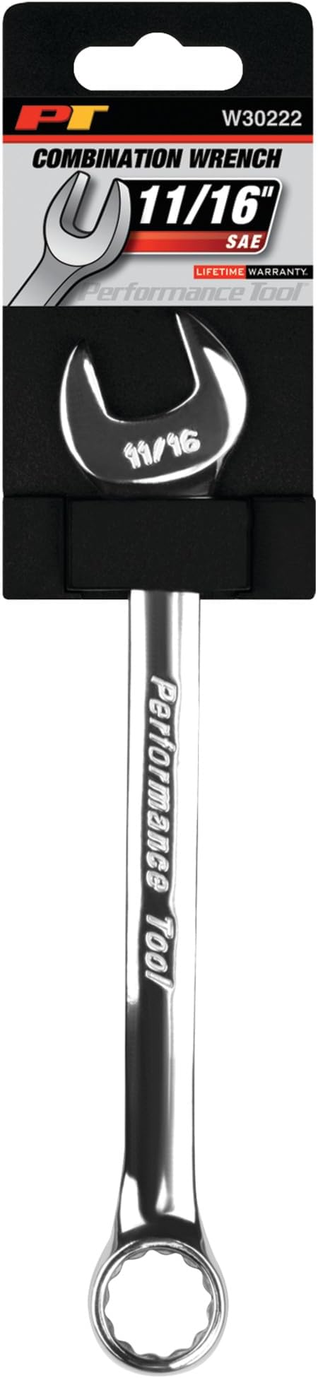 Performance Tool W30222 Combo Wrench, 11/16-Inch