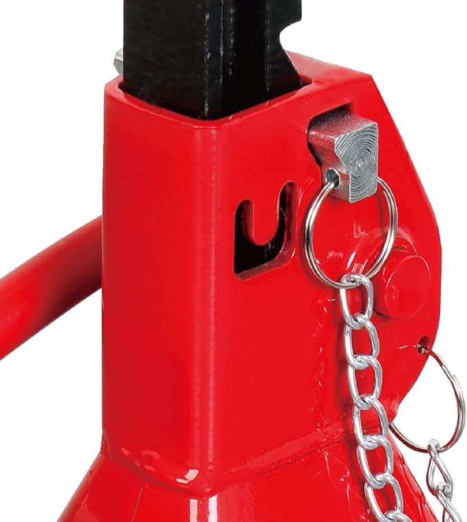 BIG RED T815016L Torin Hydraulic Low Profile Aluminum and Steel Racing Floor Jack, 1.5 Ton (3,000 lb) Capacity, Blue & T42002A Torin Steel Jack Stands: Double Locking, 2 Ton (4,000 lb) Capacity, Red