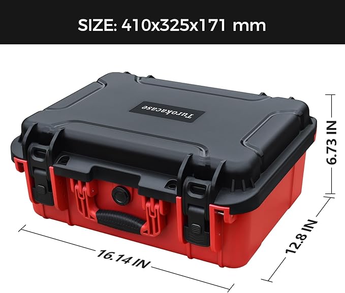 Case for Milwaukee M18 Hackzall Sawzall โ Hard Protective Storage Box Fits 2719-20/2625-20 One-Hand Cordless Reciprocating Saw, Battery & Charger, Waterproof Heavy Duty Travel Tool Case (Case Only)