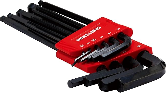 CRAFTSMAN Hex Key Allen Wrench Set with Ball-End, MM, 10 Piece (CMHT26029)