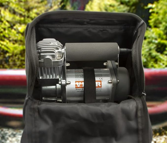 Viair 300P SXS Portable Compressor Kit with 2 position SAE connector & compressor tie downs (30032,12V, 33% Duty, 150 PSI), CE.