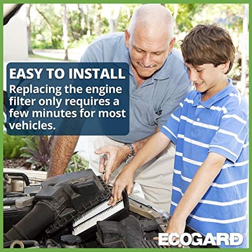 ECOGARD XA11569 Premium Engine Air Filter | Fits 2018-2022 Honda Accord 1.5L