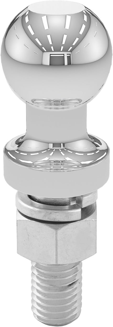 CURT 40093 Replacement Trailer Sway Control Ball, 1-1/4-Inch Diameter, 5/8 x 1-3/4-In Shank