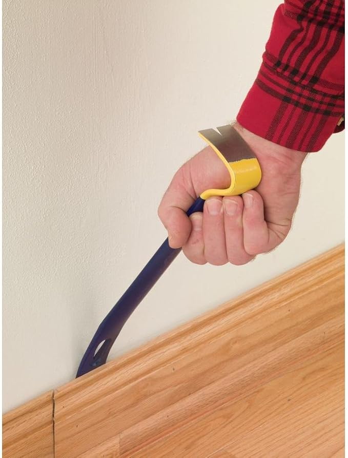 ESTWING Handy Bar Nail Puller - 21" Pry Bar with Wide, Thin Blade & Forged Steel Construction - HB-21