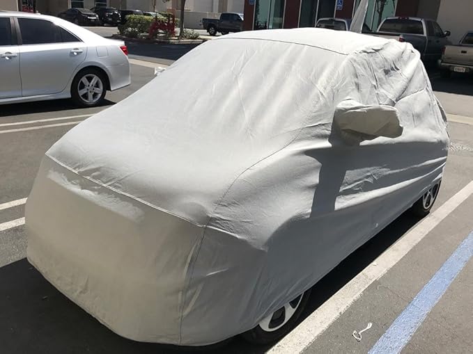 CarsCover Custom Fits for Fiat 500 / 500C Car Cover for 5 Layer Heavy Duty Ultrashield