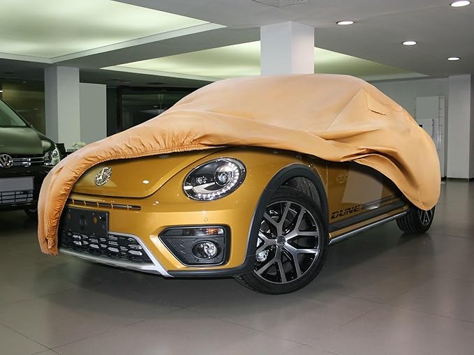 Heavy Duty Outdoor Car Cover Custom Fit for 2012-2019 Beetle Bug,Windproof All Weather Waterproof Sun Rain UV Dust Snow Protection Outdoor Car Covers
