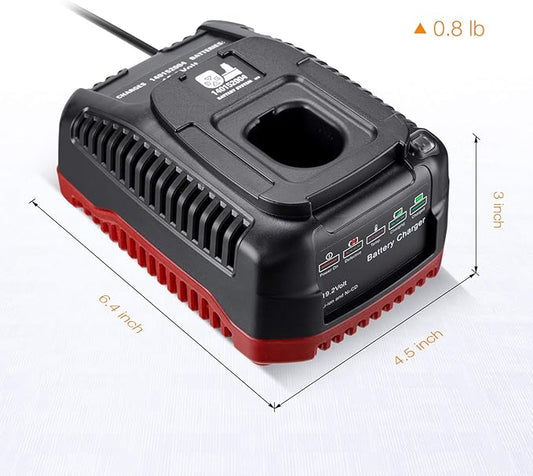 19.2V C3 Charger Replacement for Craftsman 140152004 DieHard XCP Li-ion Ni-CD Battery 1425301 1323903 130279005 11375 11376 315.PP2011 for Craftsman Battery Charger