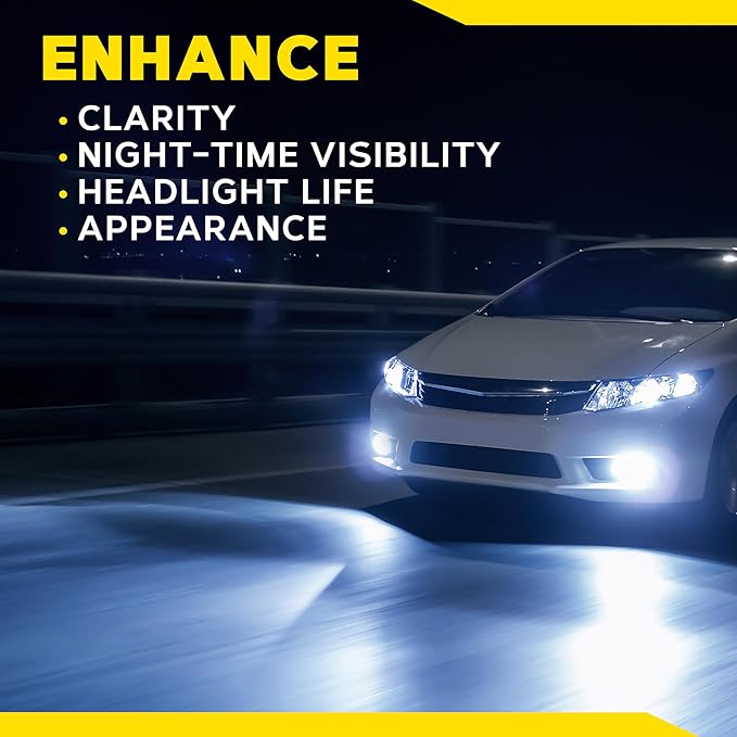 Meguiar's Ultimate Headlight Restoration Kit - The Perfect Headlight Repair Kit to Remove Yellowing and Cloudiness from Headlights - Easy to Use and Seals Headlights with 18 Plus Months of Protection