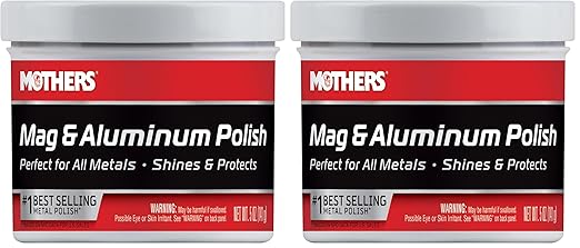 Mothers 05100 Mag & Aluminum Polish, 5 oz. (Pack of 2)