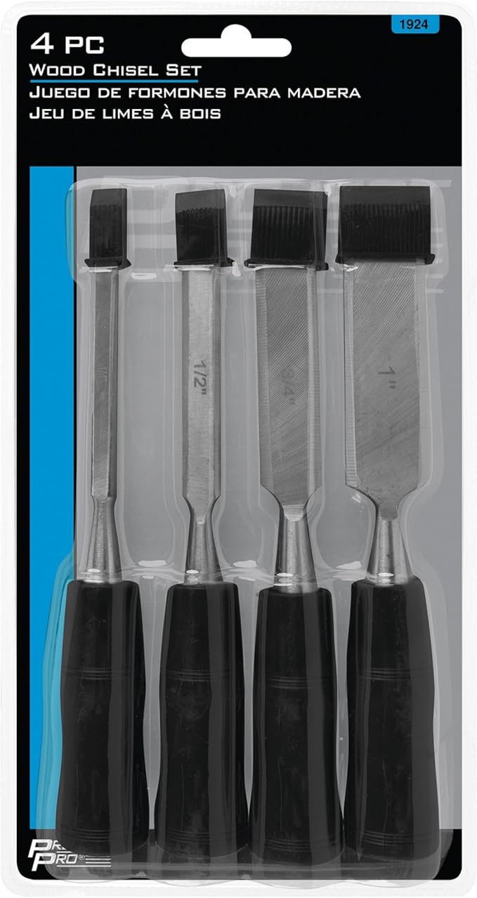 Performance Tool 1924 Performance Tool Wood Chisel Set, 4-Piece