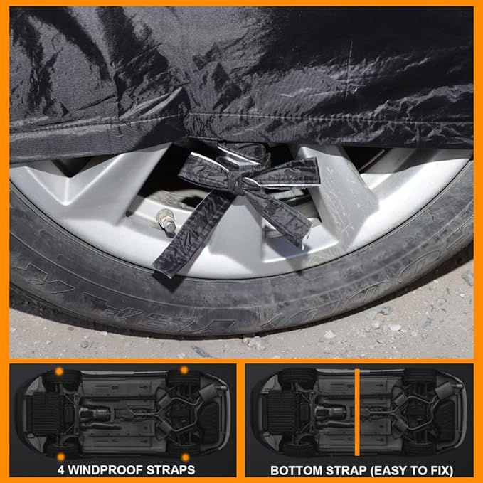 Car Cover Compatible with Mercedes-Benz GLE-Class 2015-2026/ AMG GLE Coupe SUV/ML-Class 2006-2015, Waterproof All Weather Car Covers, Heavy Duty Rain Sun Snow UV Cover for Outdoor Indoor