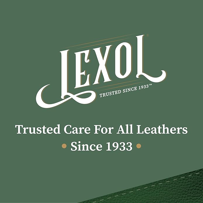 Lexol Advanced Naturals Leather Care Kit with All Leather Cleaner, Conditioner, 2 Cotton Cloths and Natural Bristle Brush, Great for Car Interiors, Furniture, Bags, Boots, Baseball Gloves, 5 Piece Kit