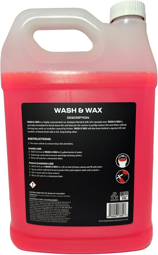 Wash & Wax (1gallon)