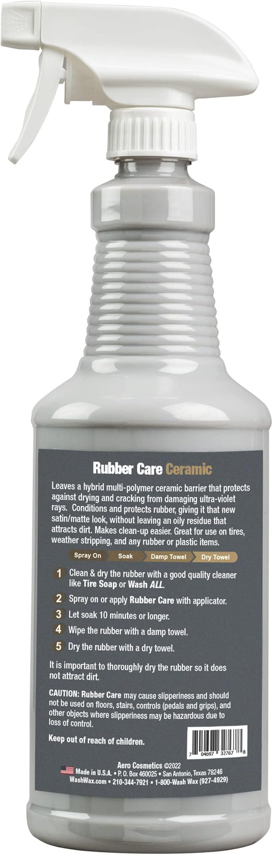 Tire Dressing, Tire Protectant, No Tire Shine, No Dirt Attracting Residue 32oz Natural Satin/Matte Finish, Aircraft Grade Rubber Tire Care Conditioner, Better Than Automotive Products