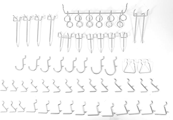 Wen Workbench Pegboard Accessory Kit, 50-Piece (WB050A)