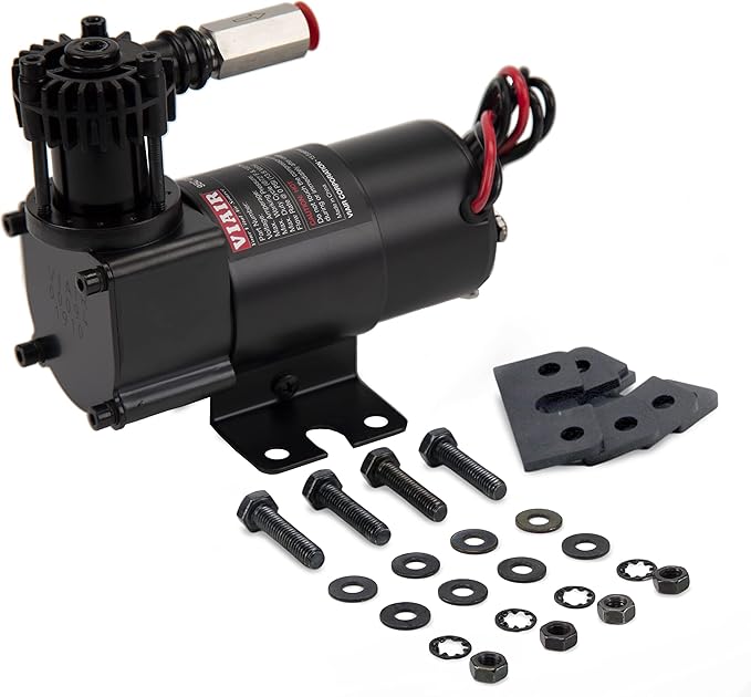 Viair 12/24 Volt Portable Electric Air Compressor, 1/4 HP, 1 Gallon, 120 PSI, Model# 95c