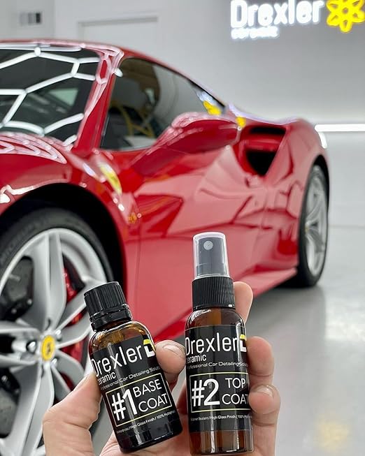 Coating Kit (30ml + 50ml) – Professional Car Paint Protection, High Gloss, Hydrophobic, Long-Lasting Shine 3–5 Years, Complete DIY Detailing Kit 9H Hardness