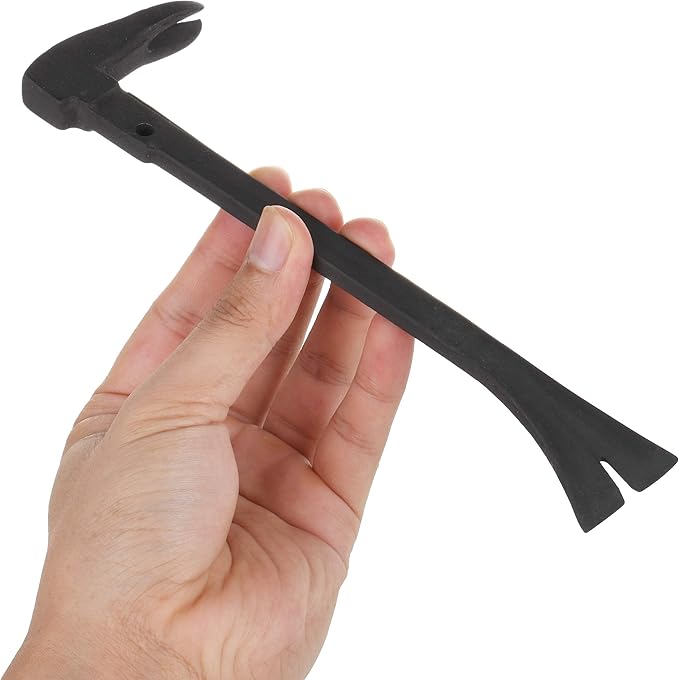 Bates- Cats Paw Nail Puller, 8-Inch, Pry Bar, Mini Pry Bar, Small Pry Bar, Flat Pry Bar, Pry Bars, Tool Pry Bar, Hammer Pry Bar, Crowbar, Nail Puller Tool, Cat Paw, Crowbar Tool, Mini Crowbar