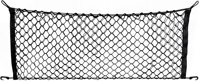 Envelope Style Trunk Cargo Net for Toyota 4Runner 2 Row Model Only 2010 - 2025. Best Car Organizer for Toyota 4 Runner
