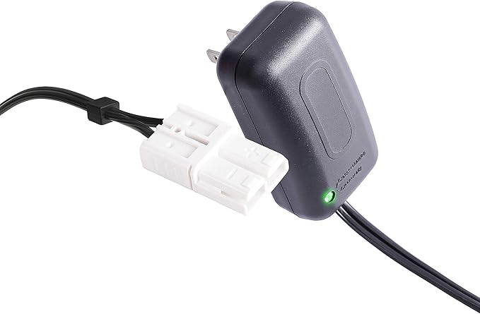 VAIX 12V Charger for Rollplay, 12 Volt Battery Charger for Roll Play Chevy Colorado GMC Sierra Mercedes Coupe Child Battery-Powered Ride On Car