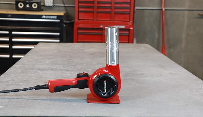 Master Appliance HG-501D Industrial Heat Gun, High Airflow, Quick Change Plug-In Heating Element, 1200F, 120V, 1740W, 14.5 Amps, Engineered In USA